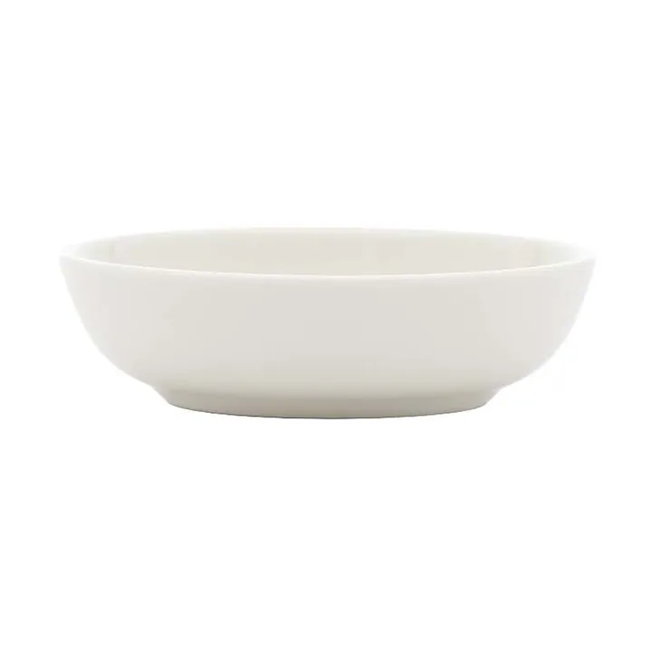 Unikko dyp tallerken - Beige-white-light sand-dark green - Marimekko