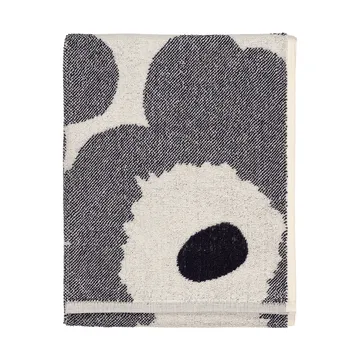 Unikko håndkle 50x70 cm - Off white-blueberry - Marimekko