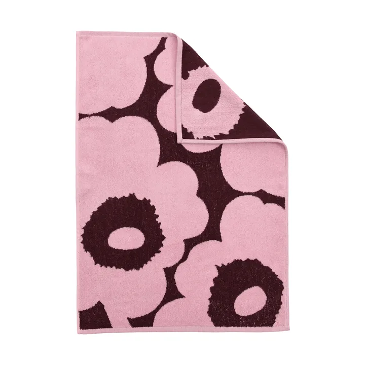 Unikko håndkle 50x70 cm - Plomme-rosa - Marimekko