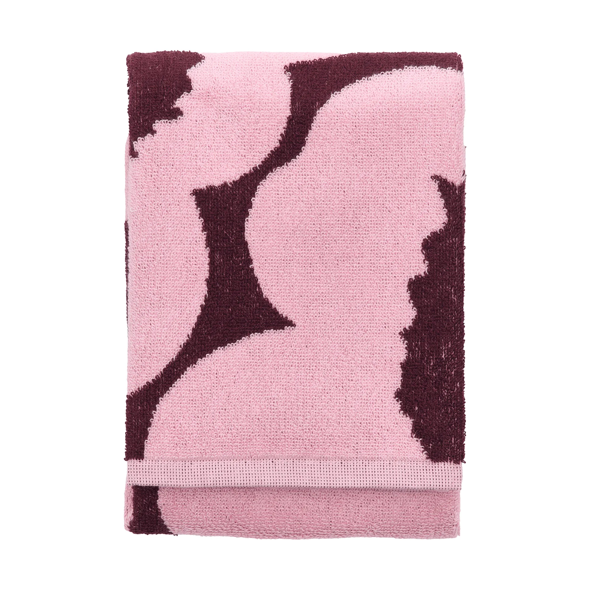 Unikko håndkle 50x70 cm, Plomme-rosa Marimekko