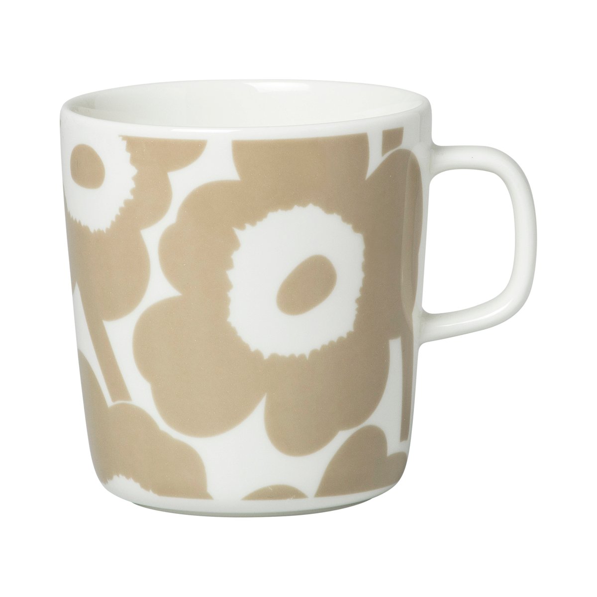 Marimekko Unikko kopp 40 cl Hvit-beige