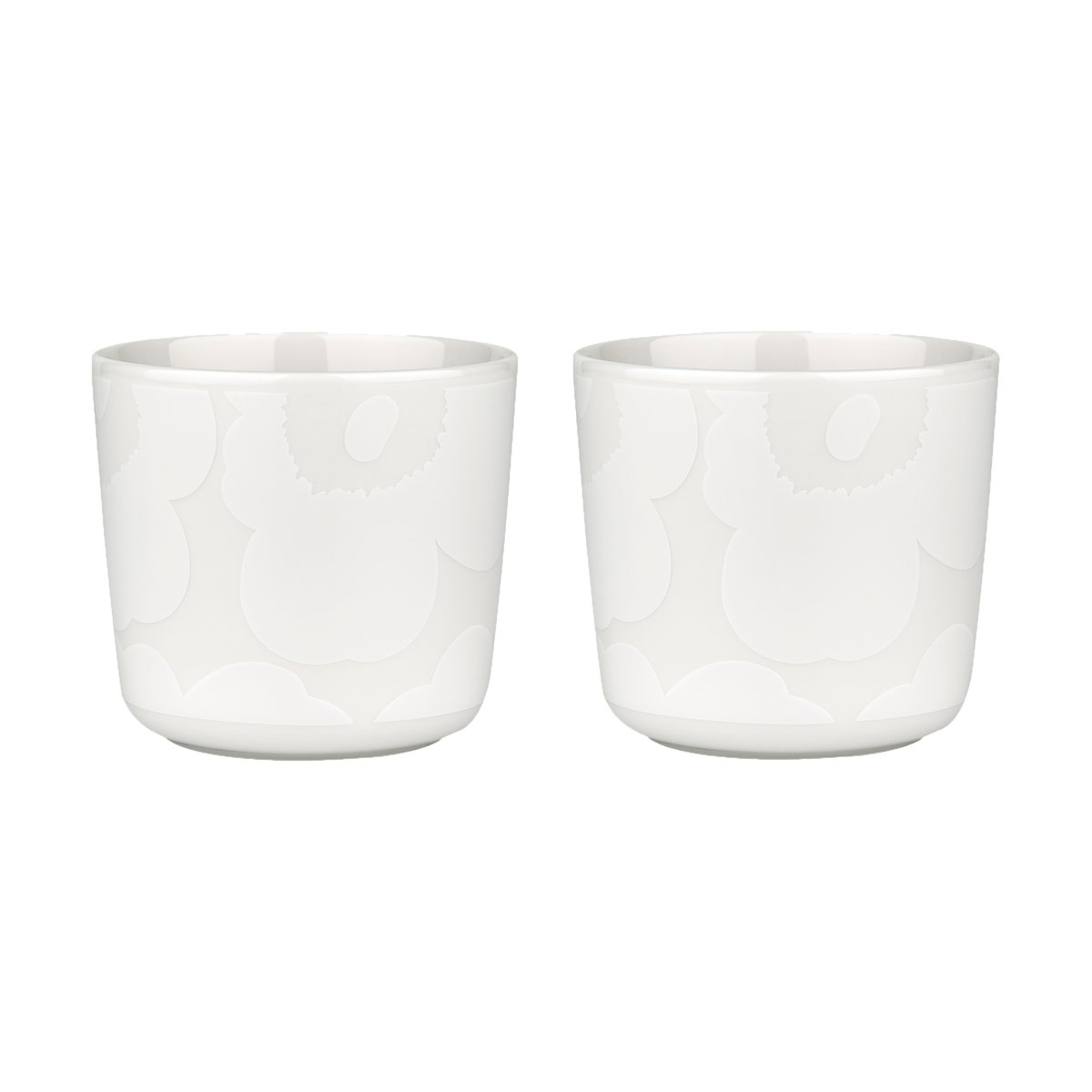 OIVA Unikko kopp 2 dl 2-pakning, off white