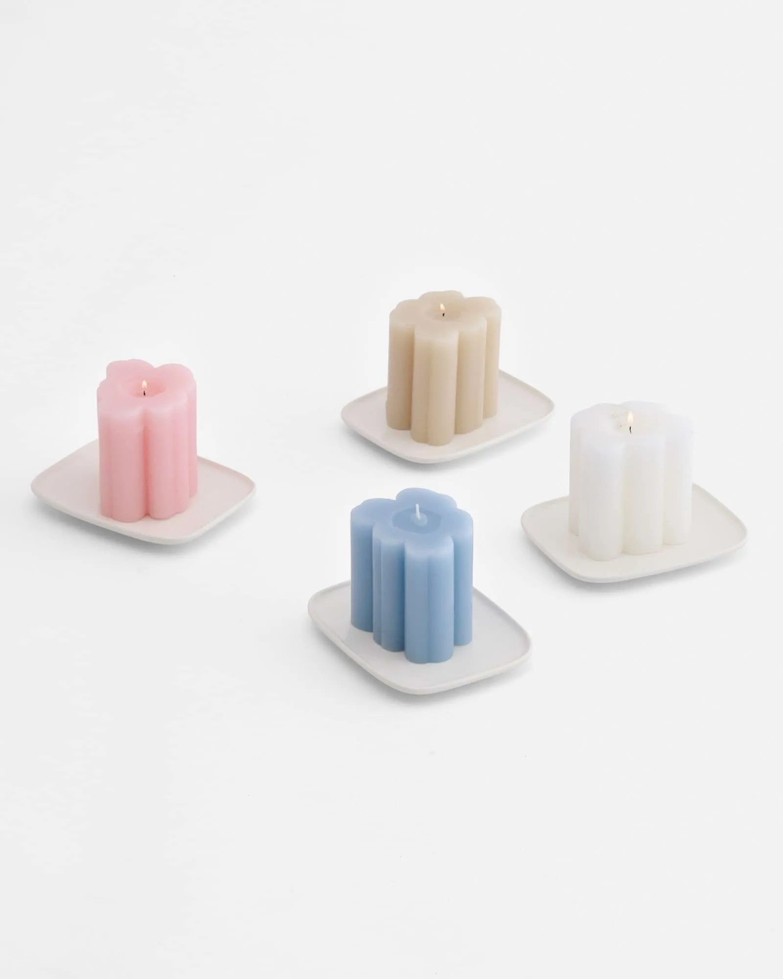 Unikko shape lys, Hvit Marimekko