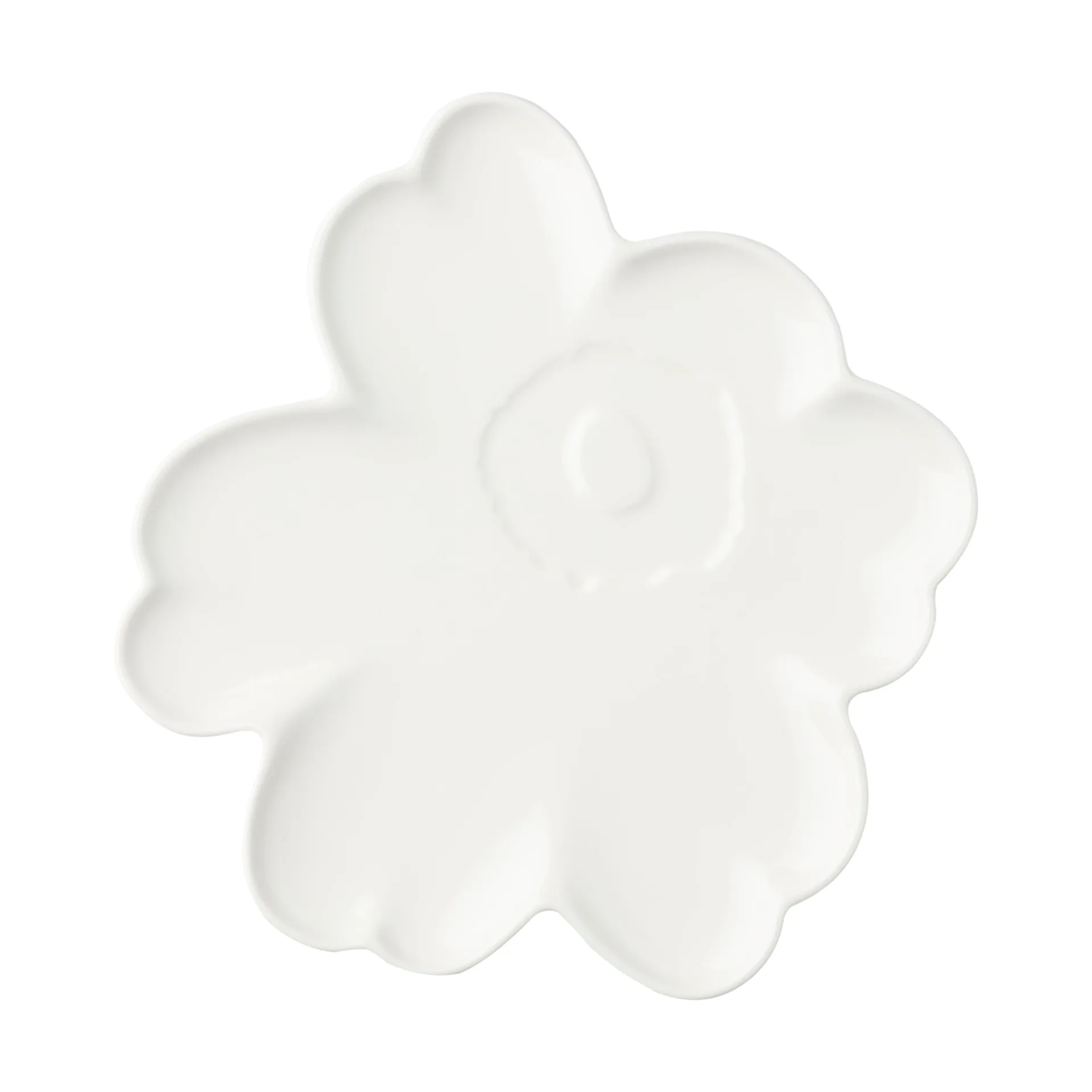 Unikko Shape skål 20 cm, Hvit Marimekko