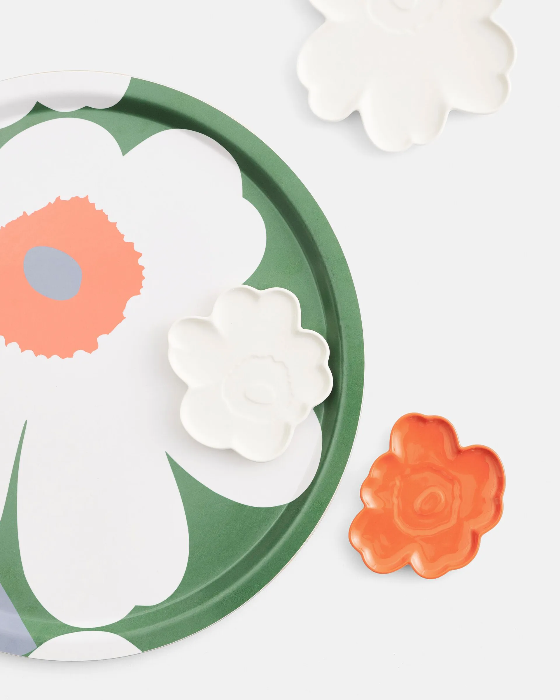 Unikko Shape skål 20 cm, Hvit Marimekko