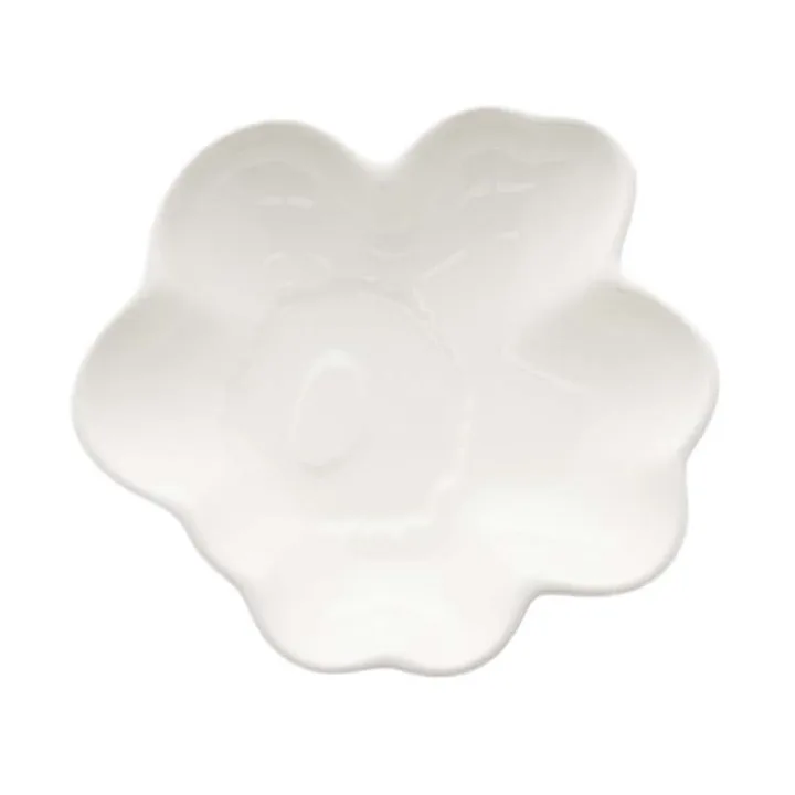 Unikko shape tallerken 9 cm - Hvit - Marimekko