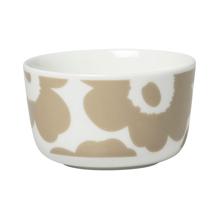 Unikko skål 2,5 dl - Hvit-beige - Marimekko