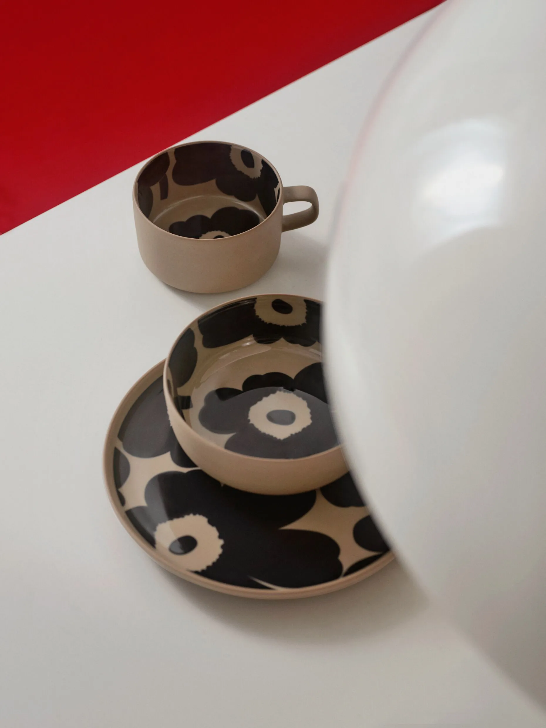 Unikko skål 4 dl, Terra-mørkeblå Marimekko