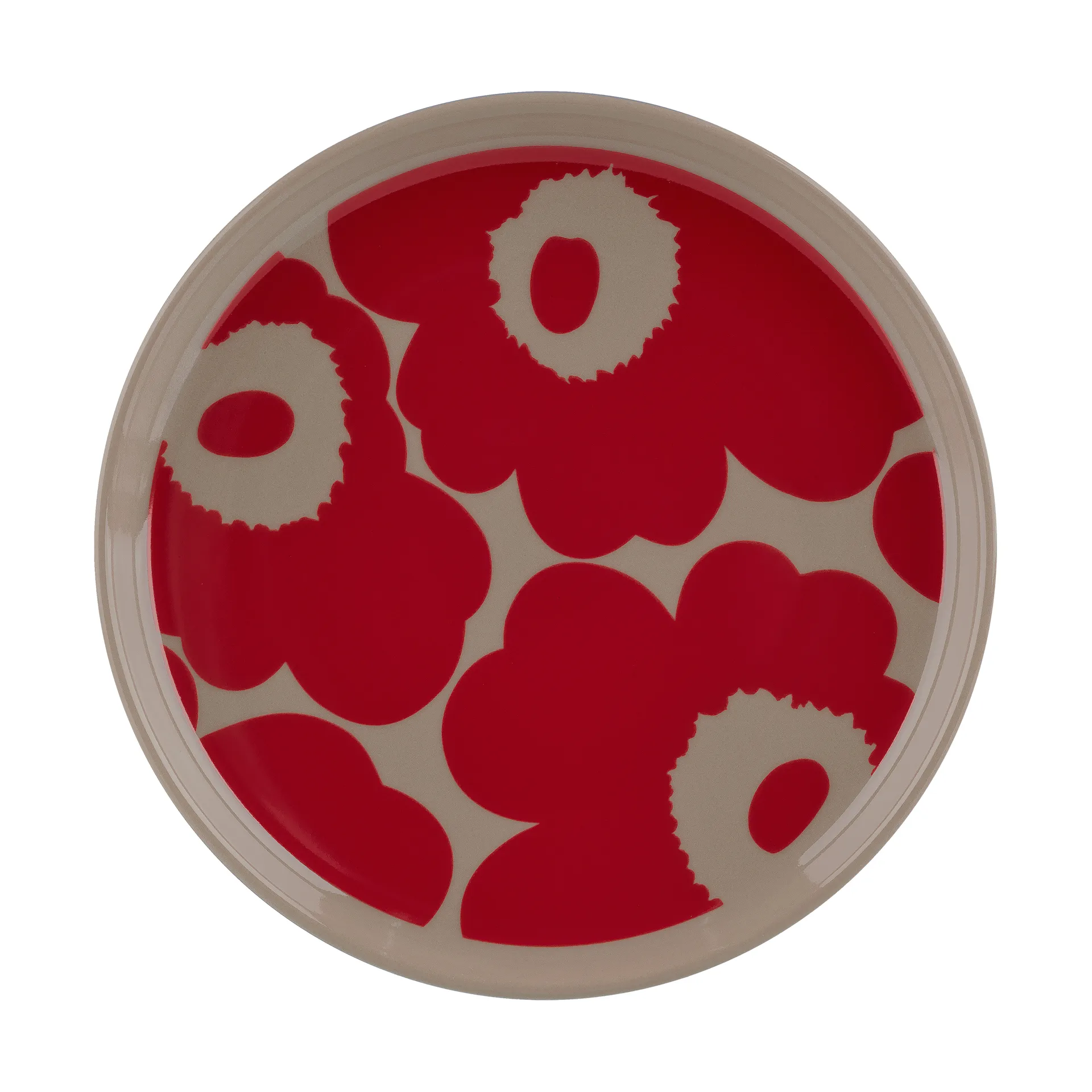 Unikko tallerken Ø13,5 cm, Terra-red Marimekko