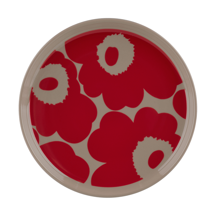 Unikko tallerken Ø13,5 cm, Terra-red Marimekko