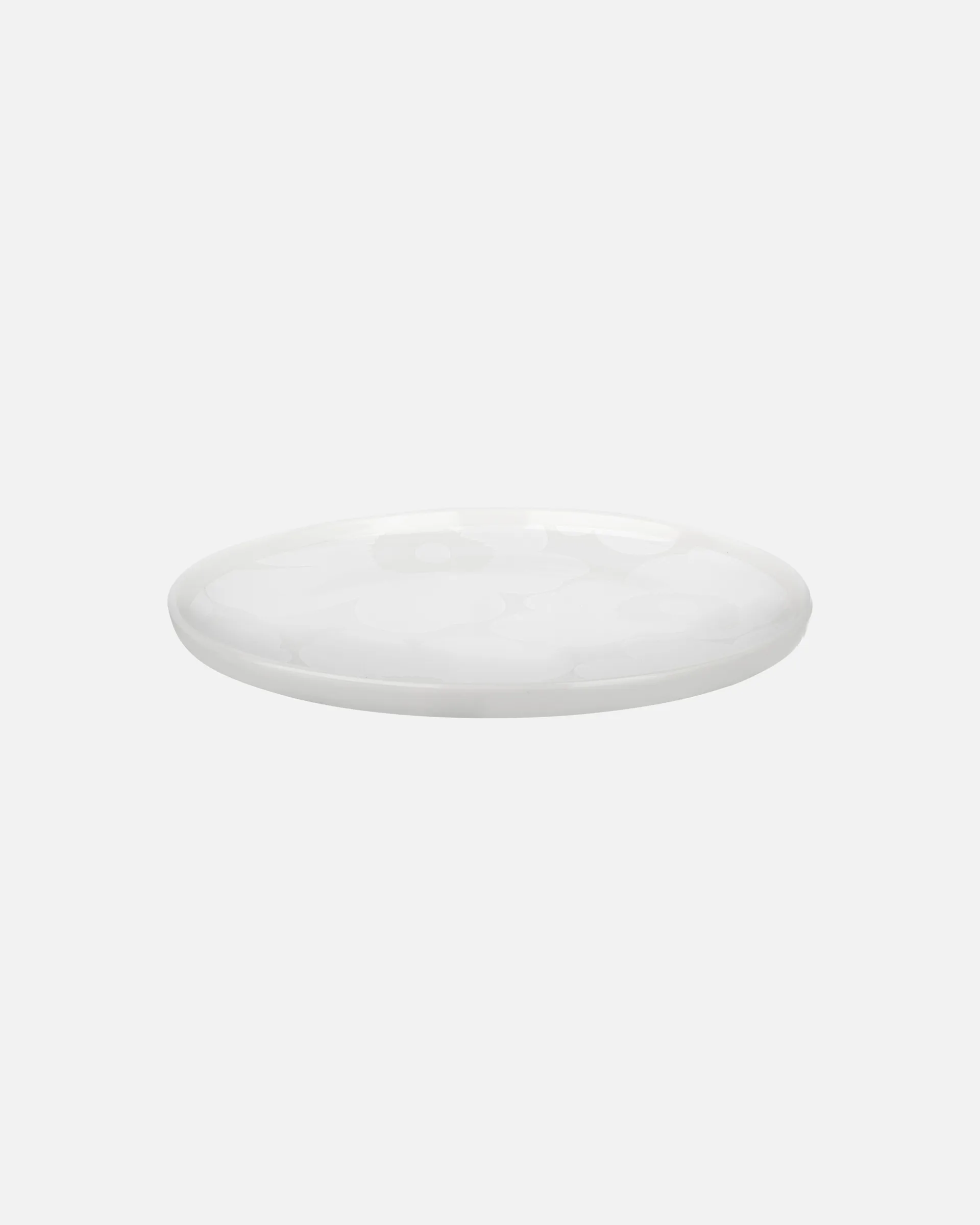 Unikko tallerken Ø 20 cm, White-off white Marimekko