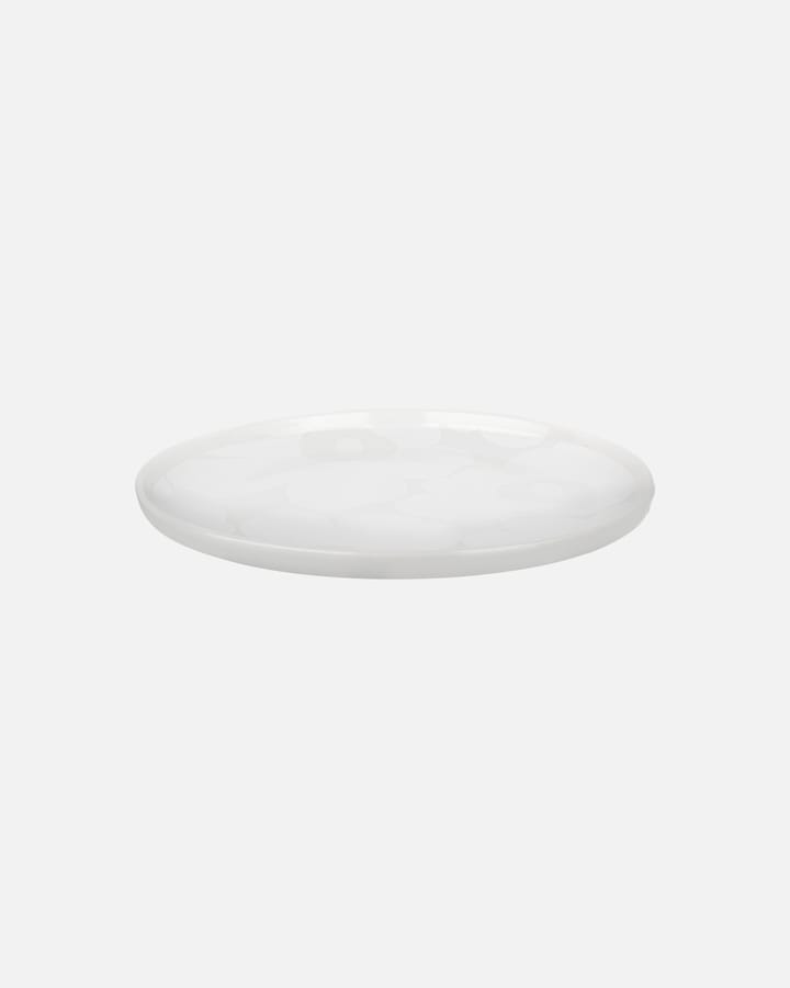 Unikko tallerken Ø 20 cm, White-off white Marimekko
