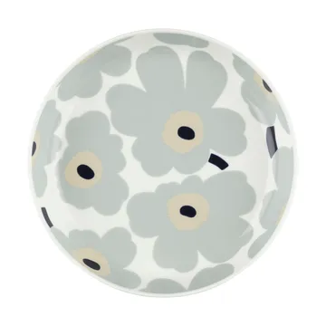 Unikko tallerken Ø20,5 cm - White-light grey-sand-dark blue - Marimekko
