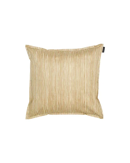 Varvunraita putetrekk 40x40 cm, Gold Marimekko