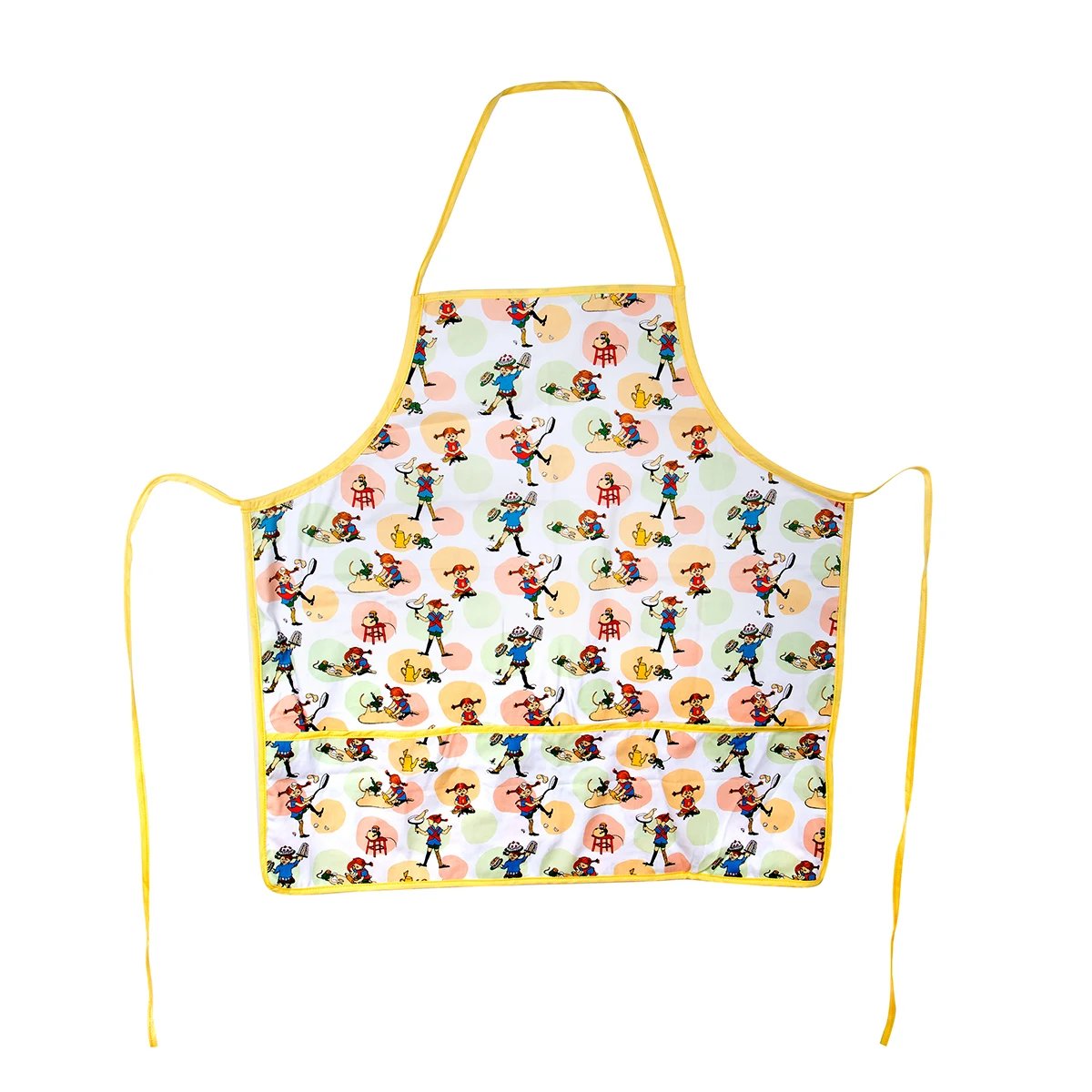 Martinex Pippi Langstrømpe bomull forkle 70x70 cm Pastell