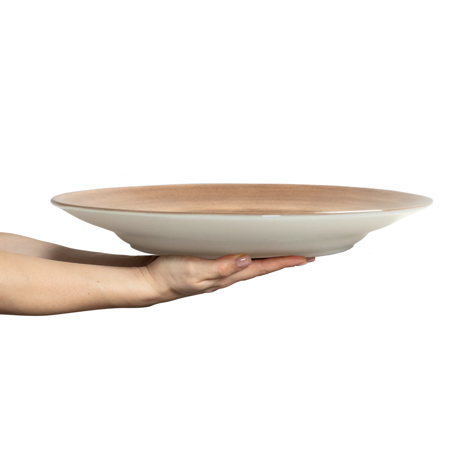 Basic serveringsfat Ø41 cm, Cinnamon Mateus