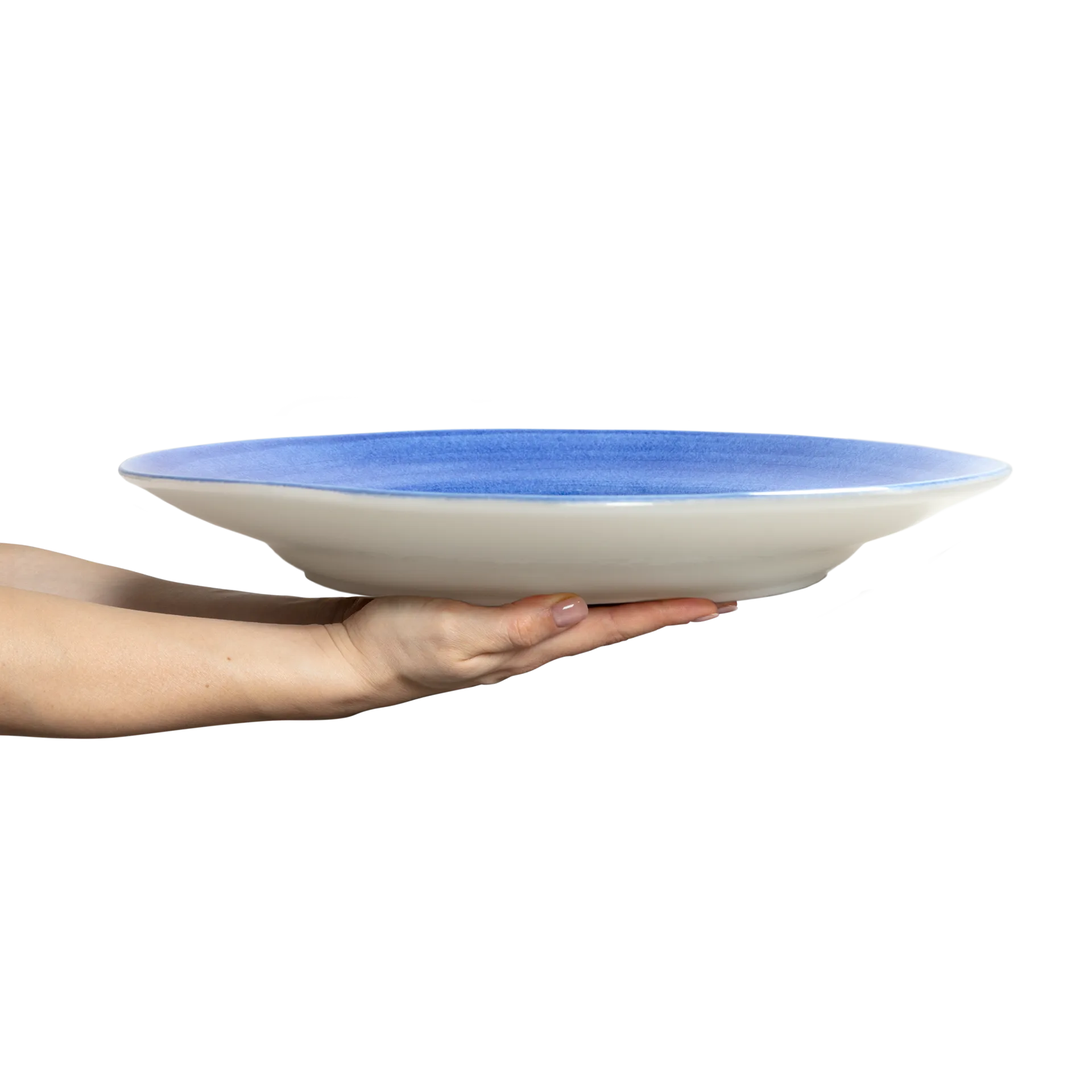 Basic serveringsfat Ø41 cm, Lys blå Mateus