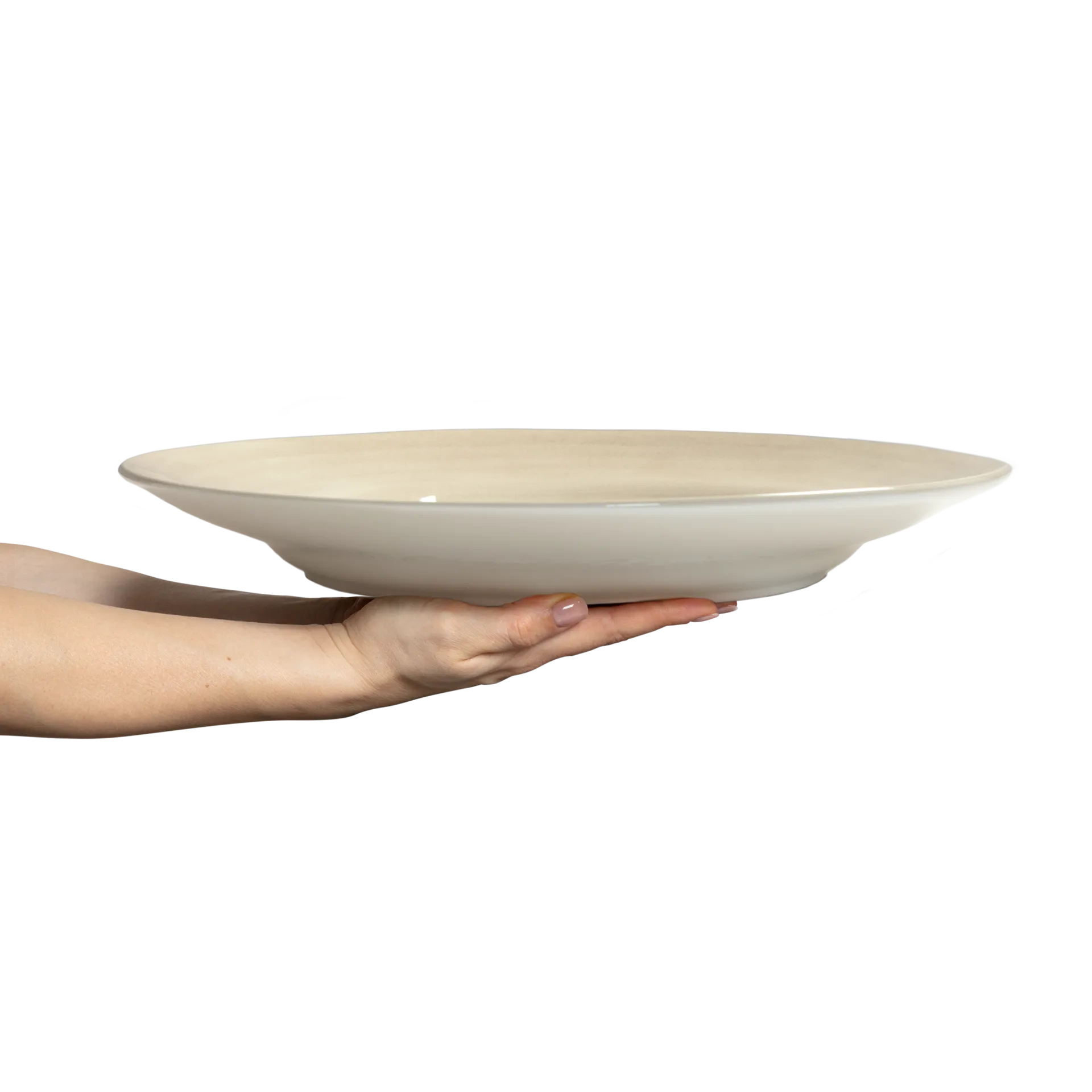 Basic serveringsfat Ø41 cm, Sand Mateus