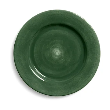 Basic tallerken 28 cm - Forest green - Mateus