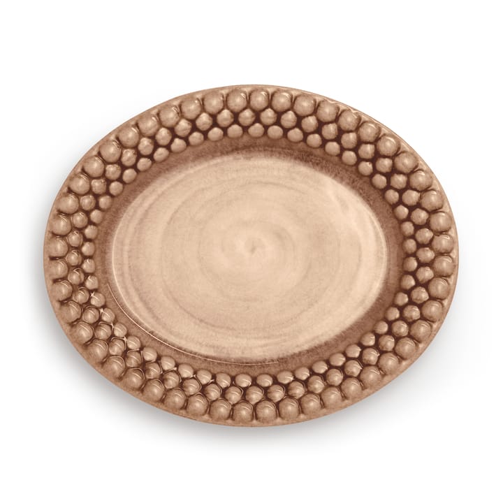 Bubbles oval tallerken 20 cm, Cinnamon Mateus