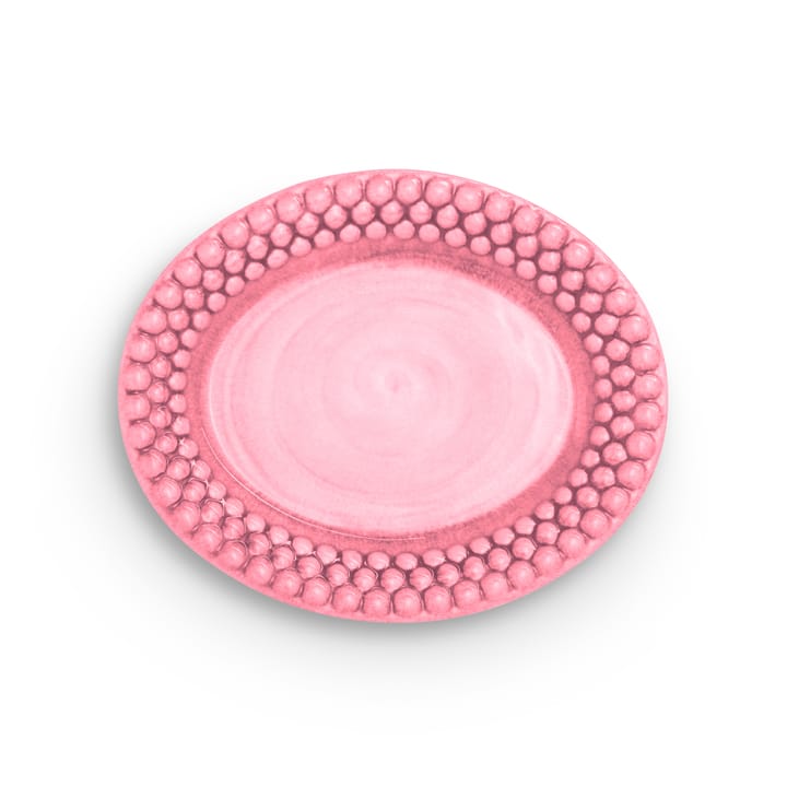 Bubbles oval tallerken 20 cm - Rosa - Mateus