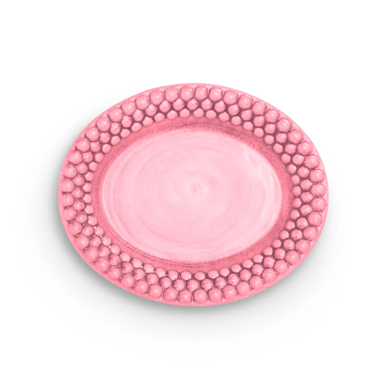 Mateus Bubbles oval tallerken 20 cm Rosa