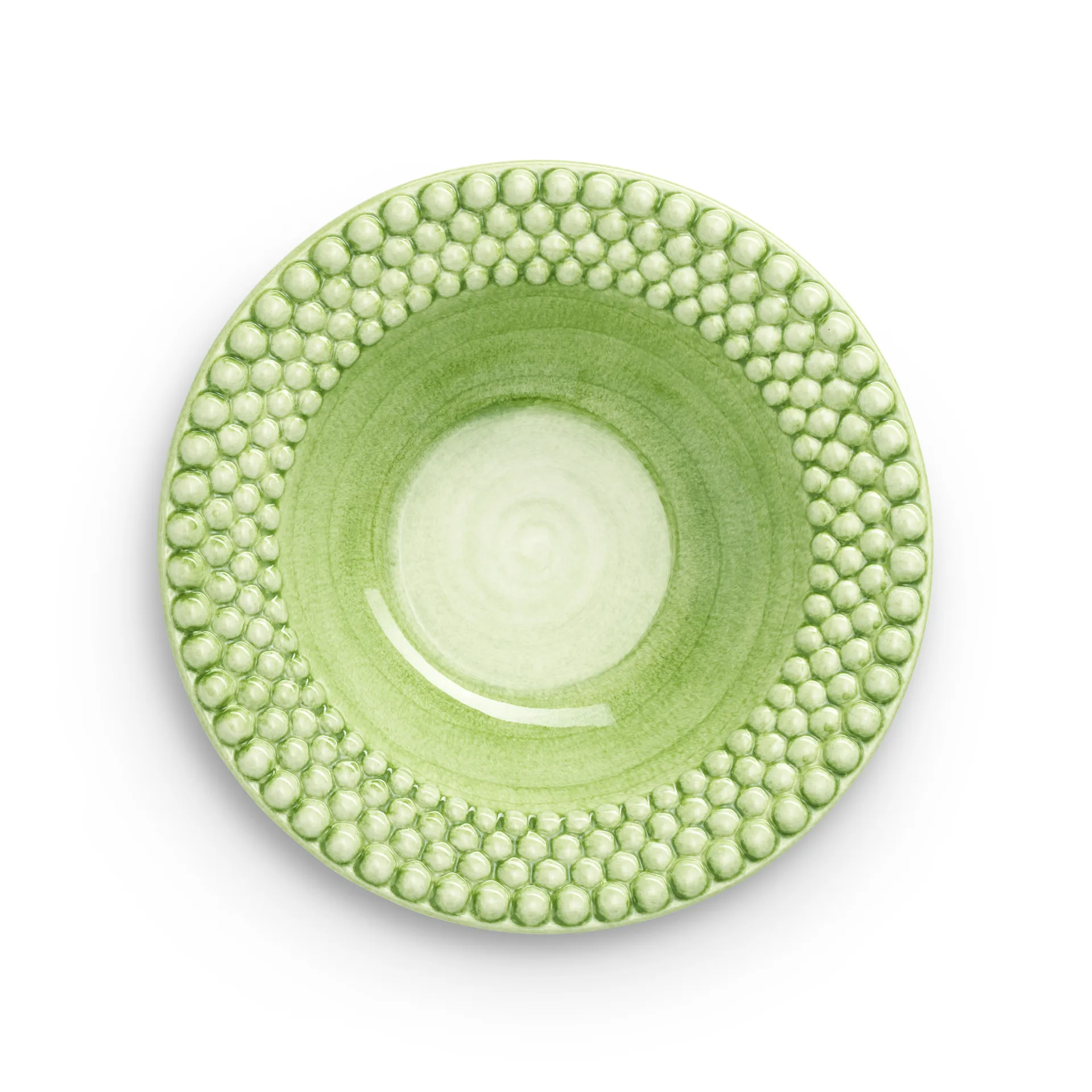 Bubbles suppetallerken 25 cm, Grønn Mateus