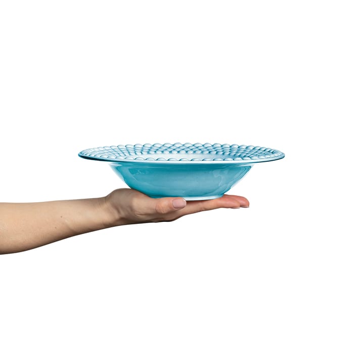 Bubbles suppetallerken 25 cm, Turkis Mateus