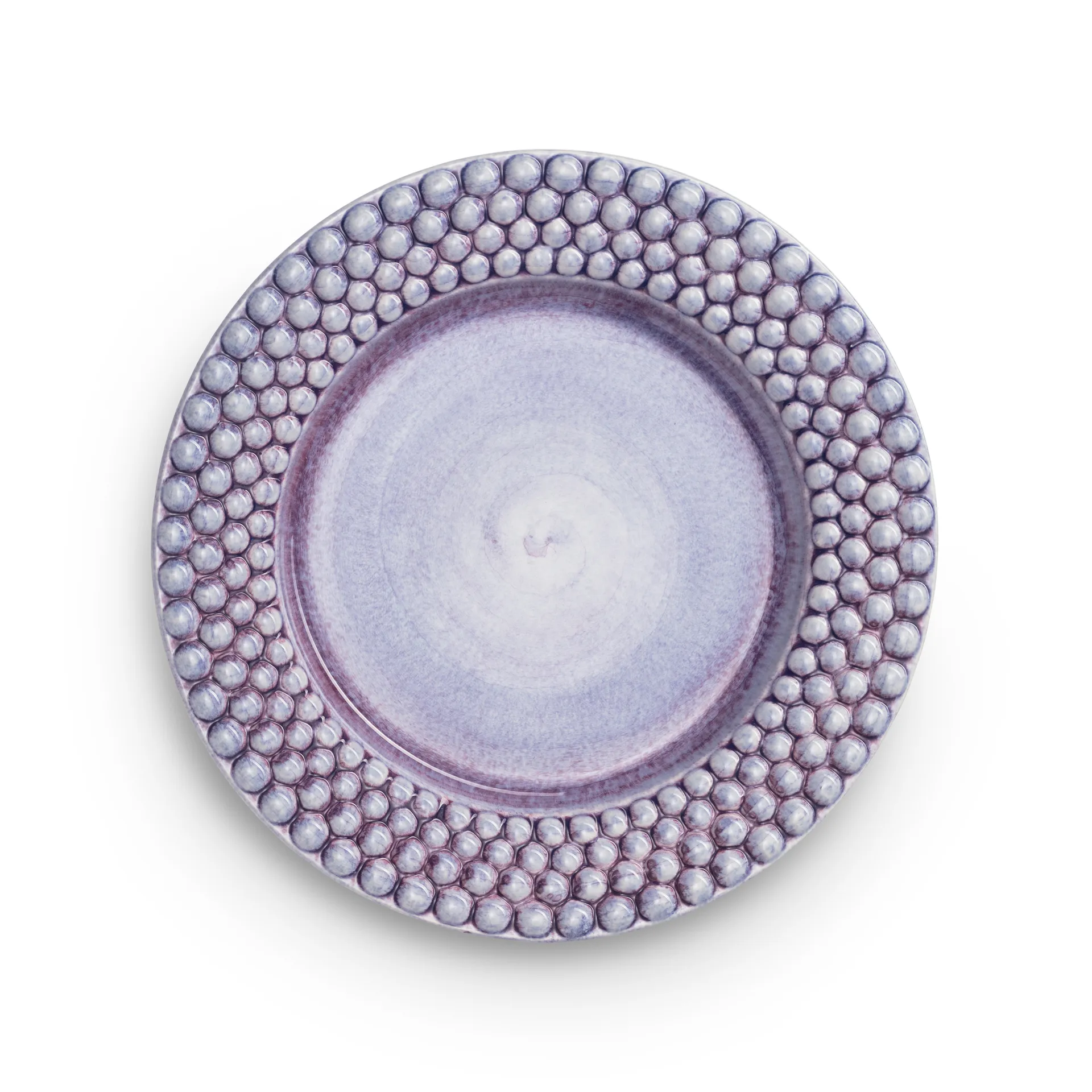 Bubbles tallerken 28 cm, Fiolett Mateus