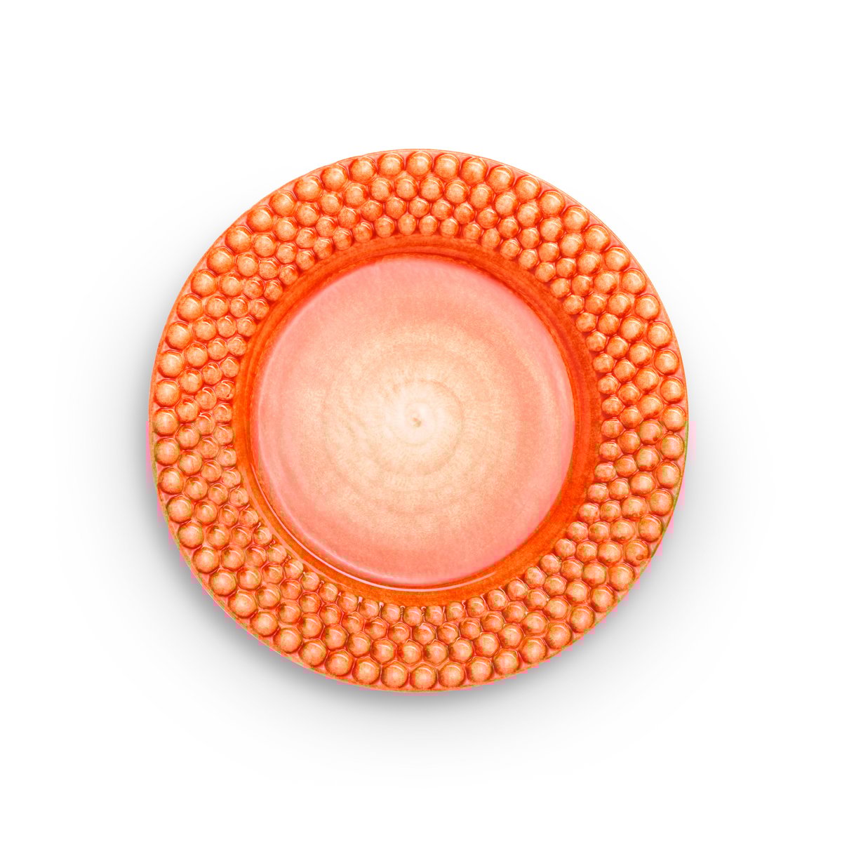 Mateus Bubbles tallerken 28 cm Oransje