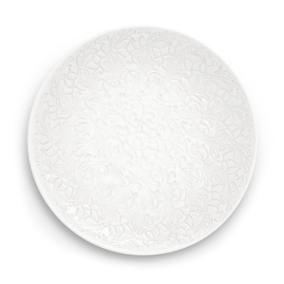 Mateus Lace fat 34 cm Hvit