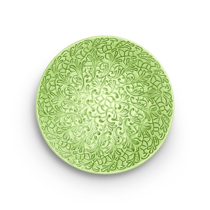 Lace tallerken 20 cm, Grønn Mateus