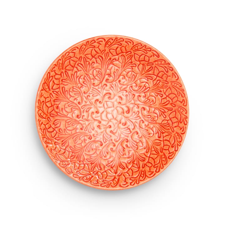 Lace tallerken 20 cm, Oransje Mateus