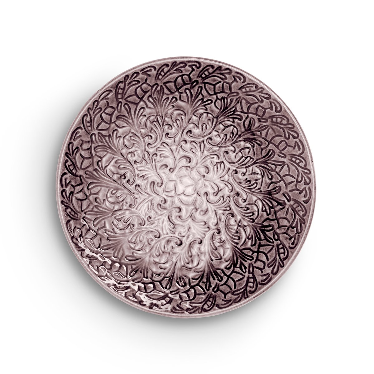 Mateus Lace tallerken 20 cm Plomme