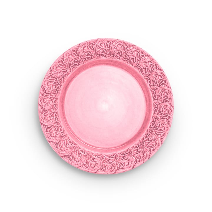 Lace tallerken 25 cm - Rosa - Mateus