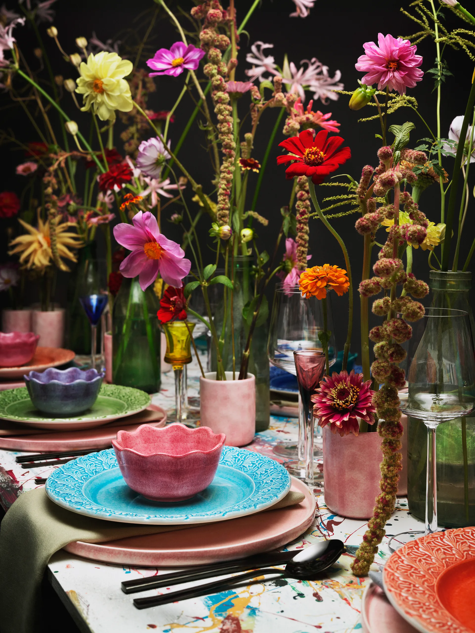 Oyster bolle Ø13 cm, Lilla Mateus