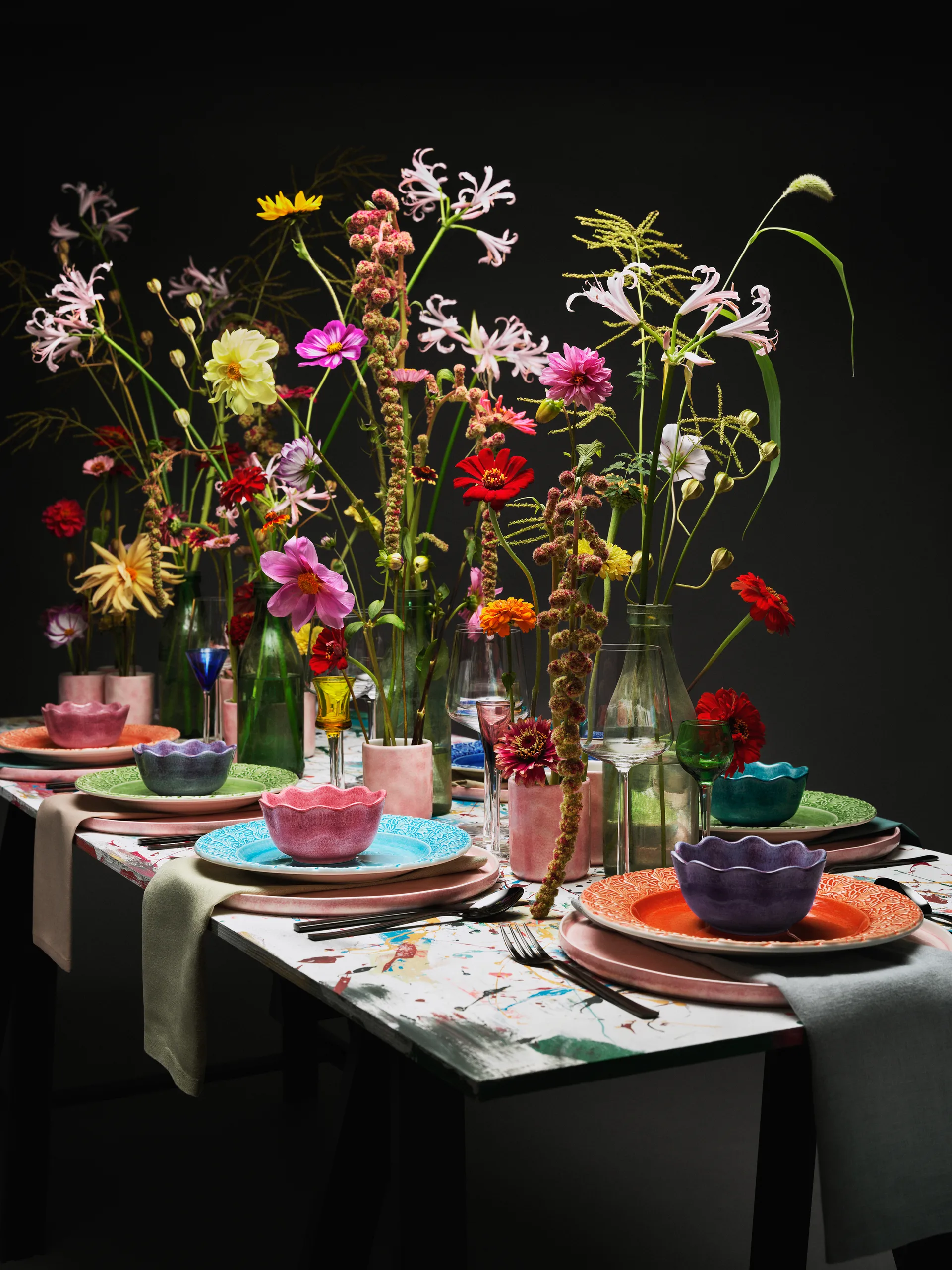 Oyster bolle Ø13 cm, Lyserosa Mateus