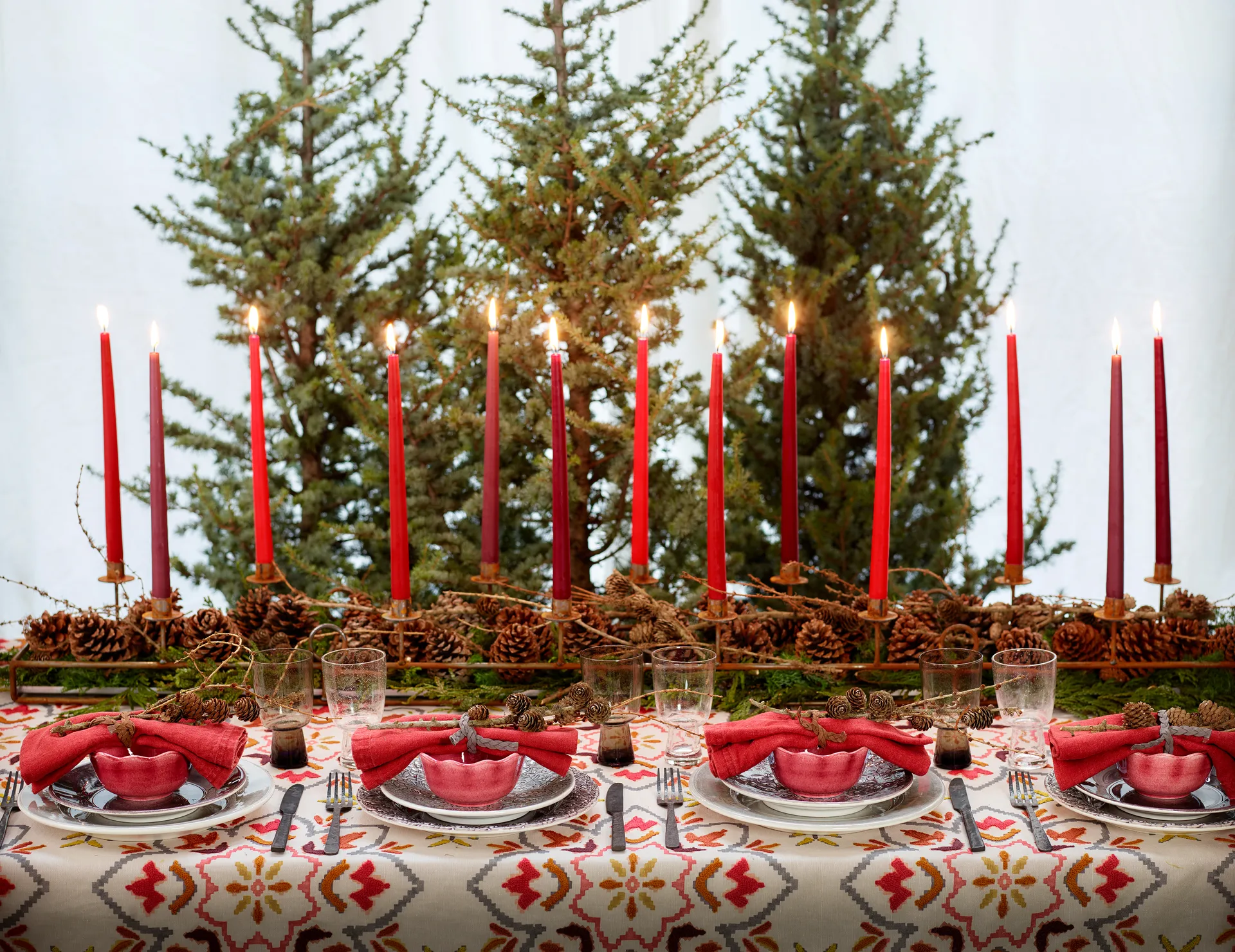 Oyster bolle Ø13 cm, Rød Mateus