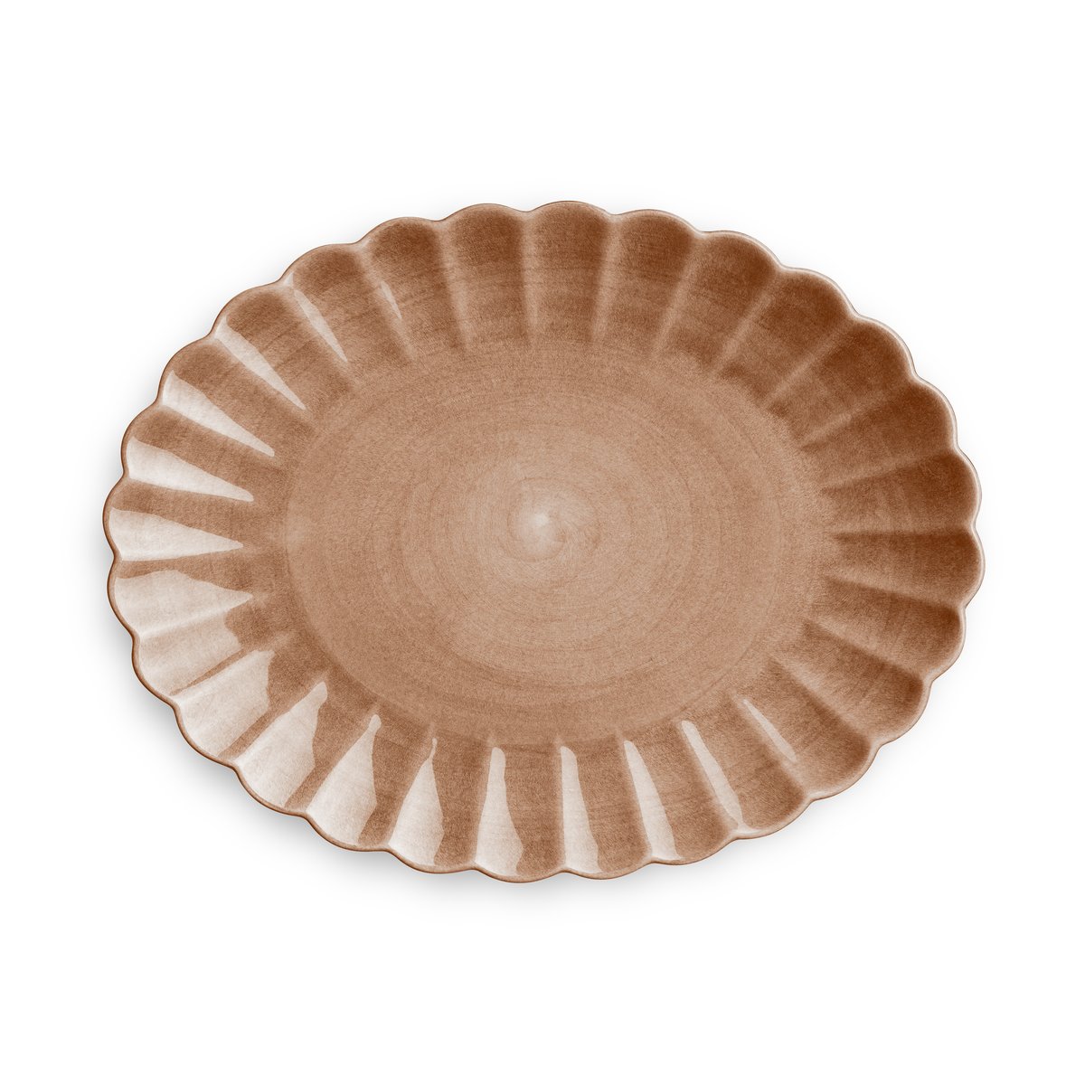 Mateus Oyster fat 30 x 35 cm Cinnamon