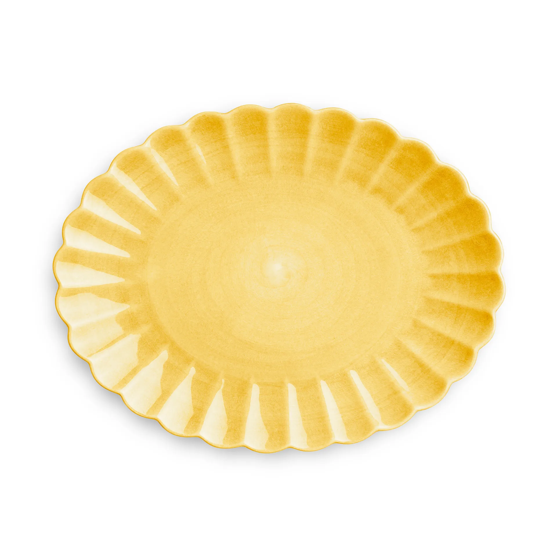 Oyster fat 30 x 35 cm, Gul Mateus