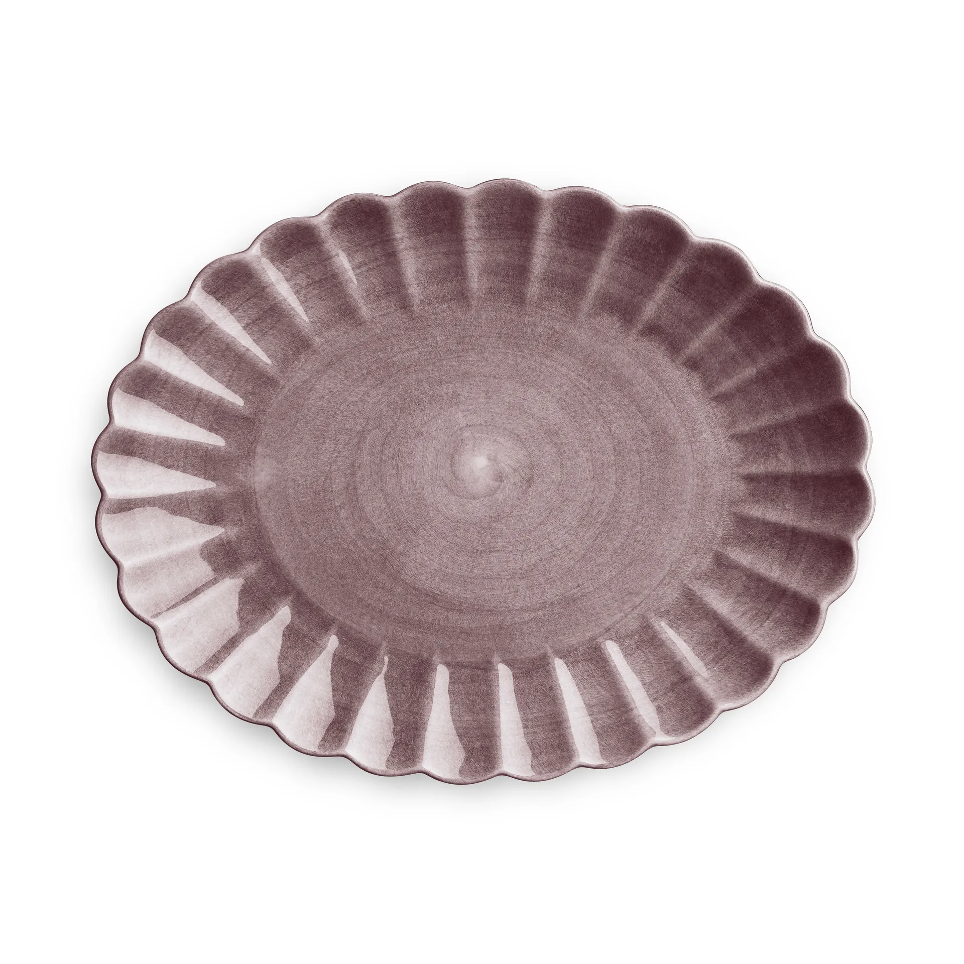 Oyster fat 30 x 35 cm, Plomme Mateus
