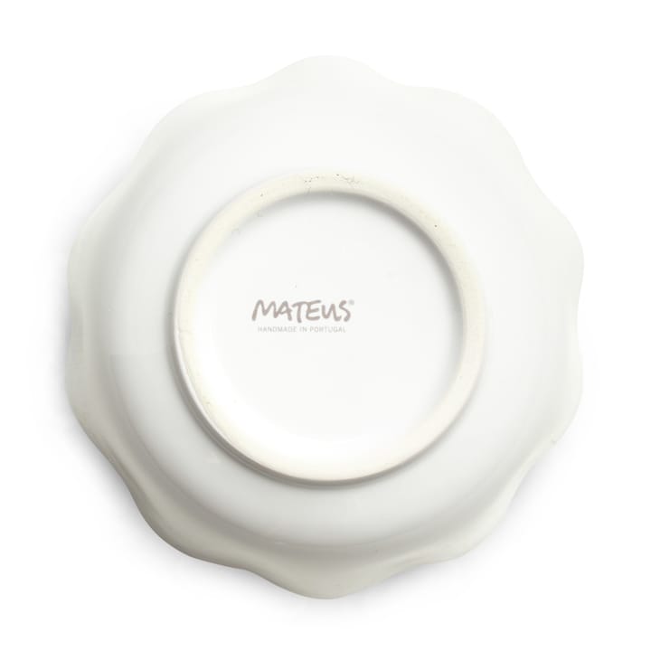 Oyster skål Ø13 cm, Hvit Mateus