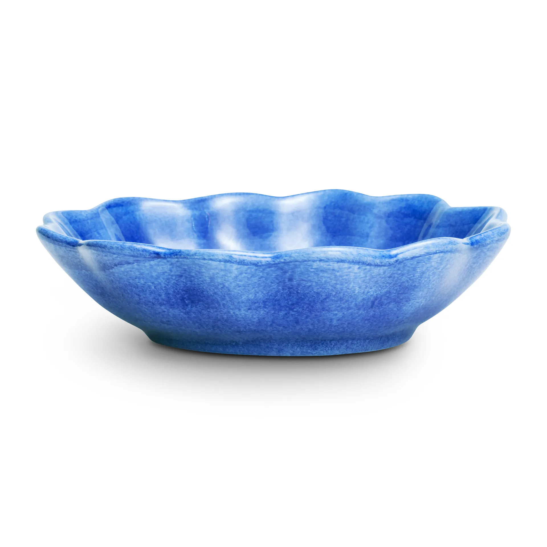 Oyster skål 16x18 cm, Lyseblå Mateus