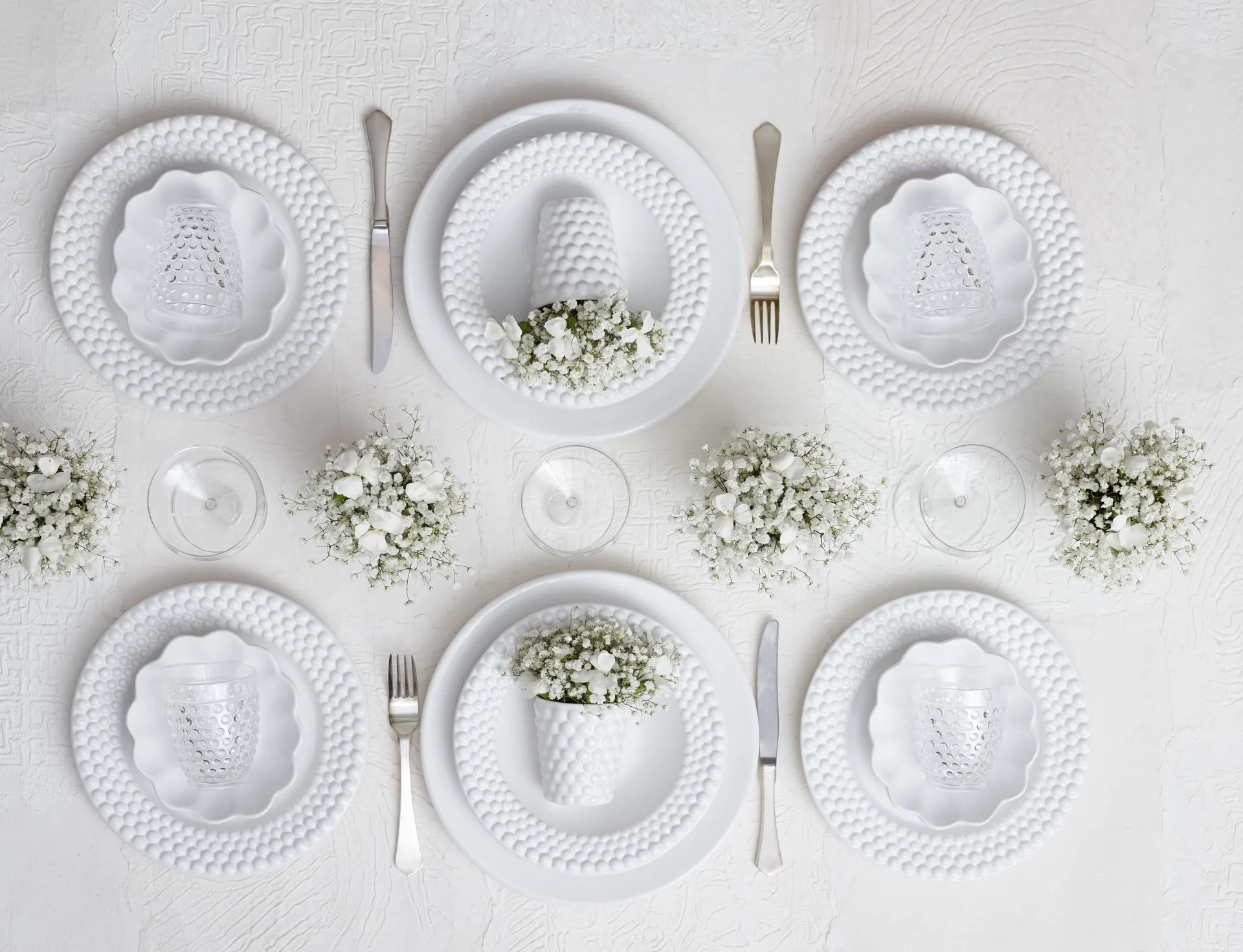 Oyster skål 18 x 23 cm, Hvit Mateus