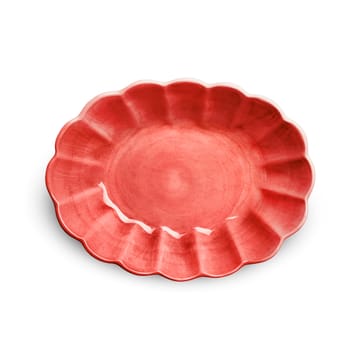 Oyster skål 18 x 23 cm - Rød-Limited Edition - Mateus