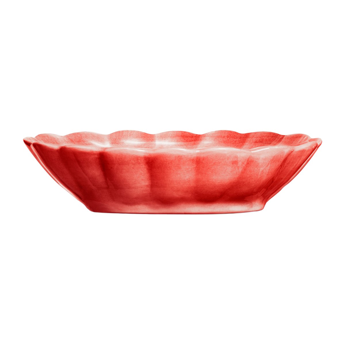 Mateus Oyster skål 18 x 23 cm Rød