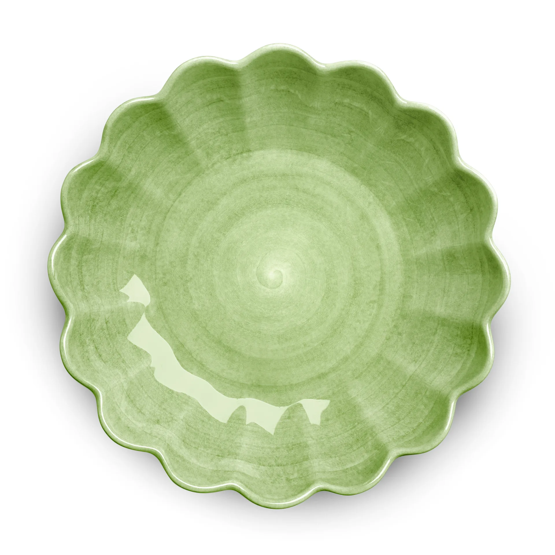 Oyster skål Ø31 cm, Grønn Mateus