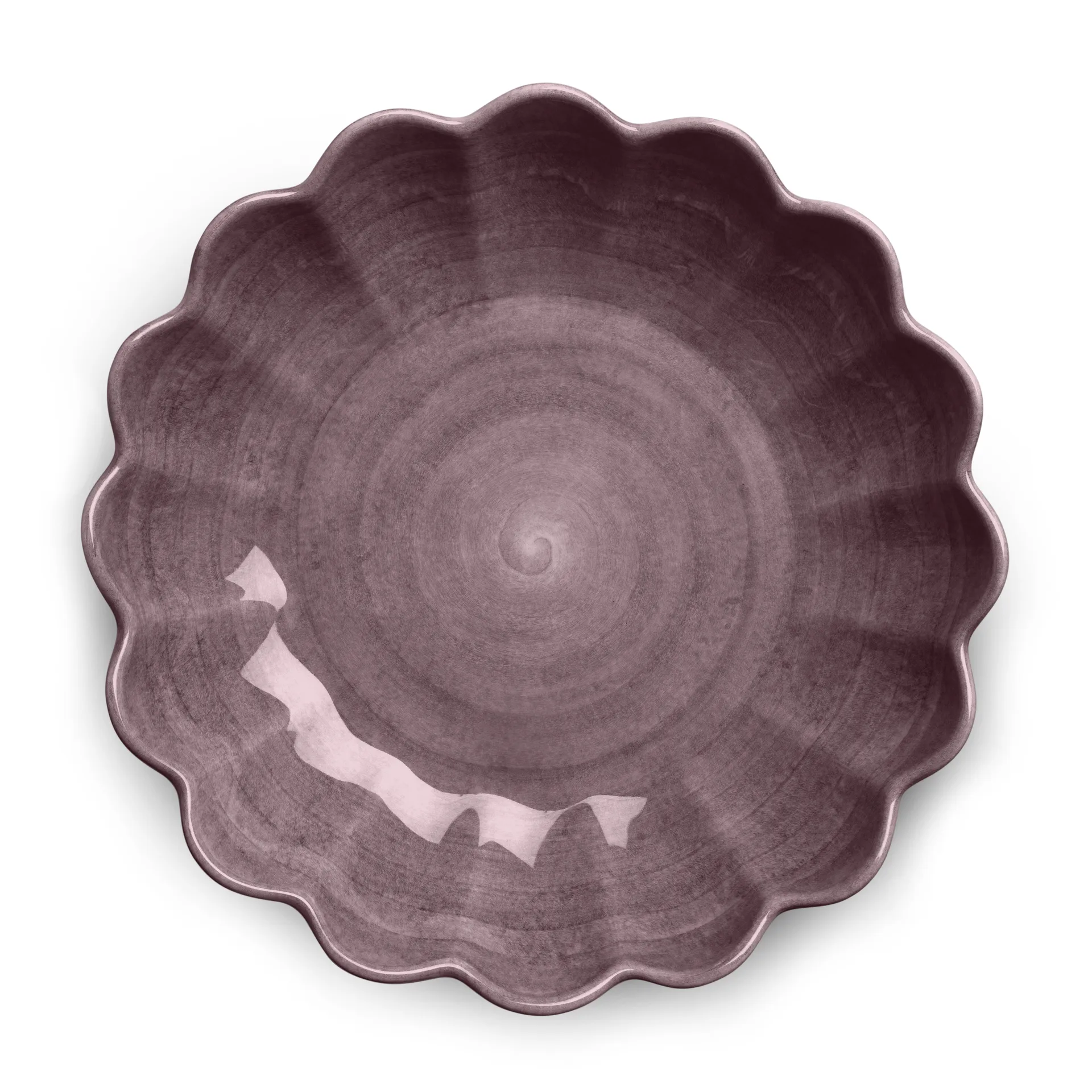 Oyster skål Ø31 cm, Plommon Mateus