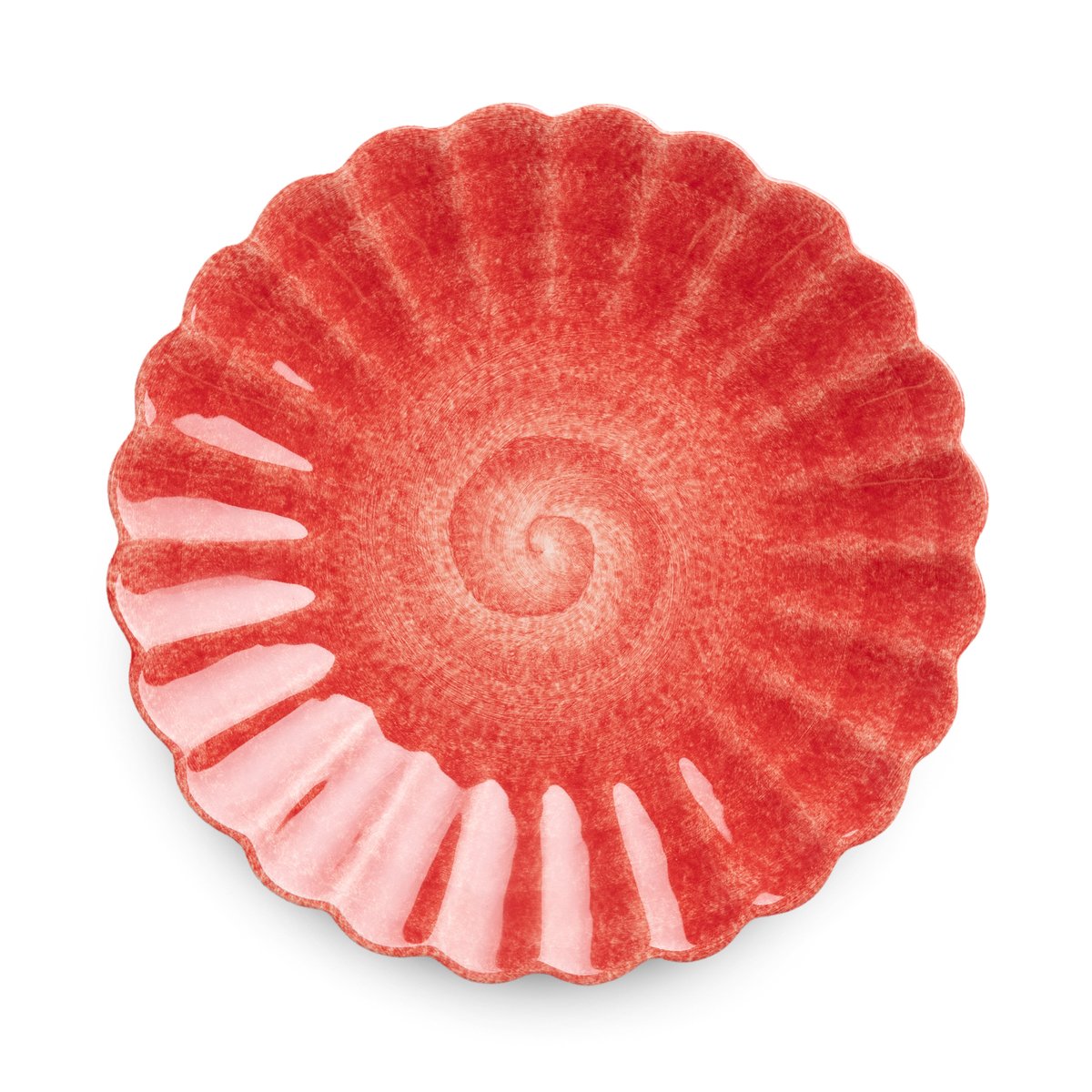 Mateus Oyster tallerken 20 cm Rød