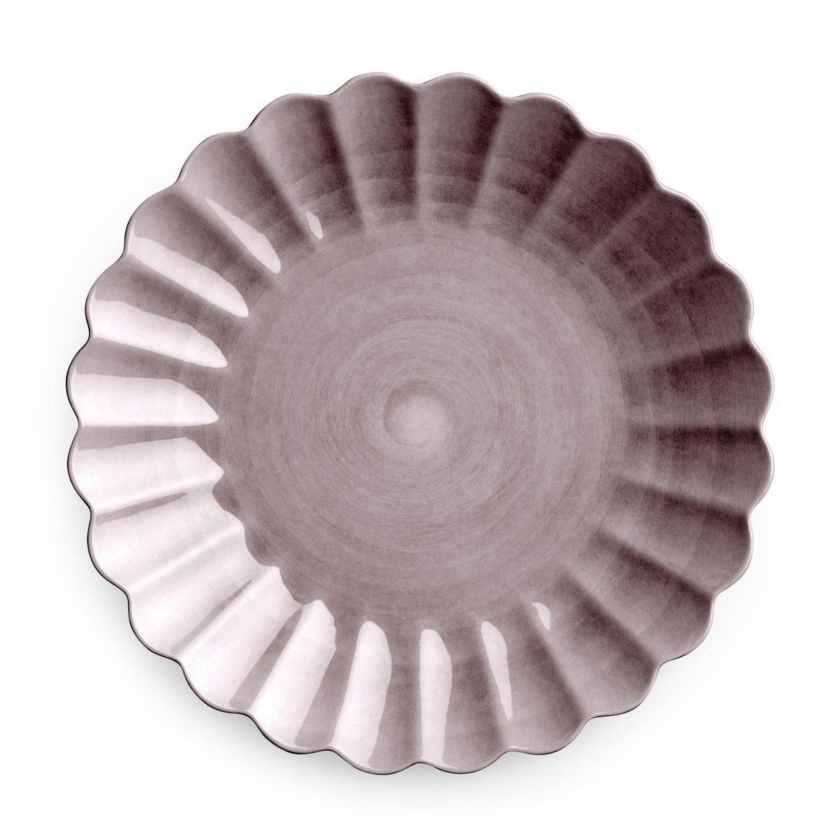 Mateus Oyster tallerken 28 cm Plomme
